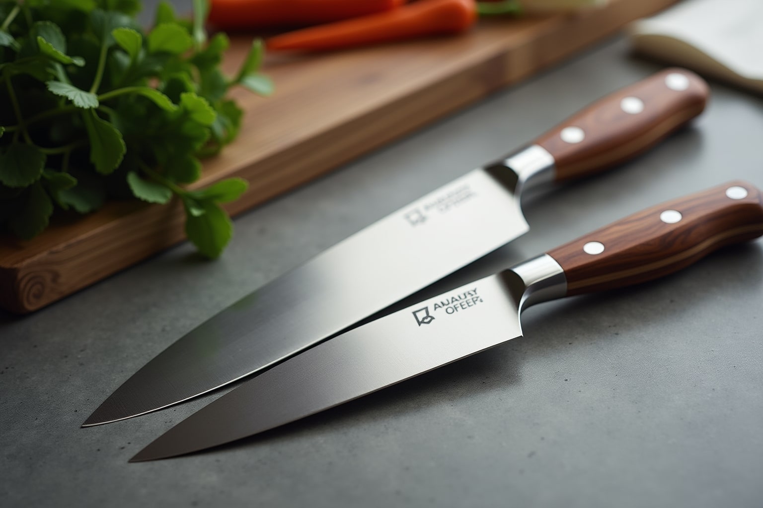 Robuste Edelstahl Küchenmesser Sets